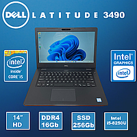 DELL LATITUDE 3490 (i5-8250U, 16GB, 240GB SSD, 14" FullHD IPS)
