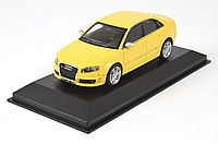 Коллекционная модель авто 1/43 Audi RS4 Yellow 2004 Maxichamps