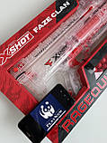 Супер цена! Скорострельный бластер X-Shot Chaos FaZe Ragequit, детское оружие., фото 5