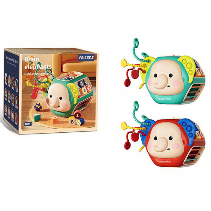 Гра сортер(6фігур), грані-гумки A919-1/2, фото 1