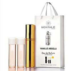 Міні-парфум з феромонами жіночий MONTALE Vanille Absolu 3х15 мл