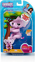 Інтерактивне ручне слоненя Ніна WowWee Fingerlings Baby Elephant Nina (Pink)