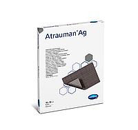 Повязка атравматическая с серебром Atrauman Ag 10х10 см