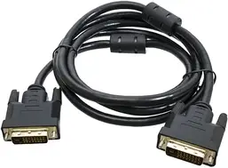 Шнур dvi(24+1) шт.-шт., Hi-Fi, метал. з фільт. в блістері gold 5м.