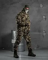 Зимний тактический костюм Горка пиксель , армейский водоотталкивающий зимний костюм Горка пиксель на флисе