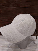 Бейсболка кепка тепла брендова брендова ПУМА баранчик (Розмір oversize), Біла