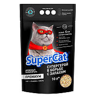 Super Cat (Супер Кет) Premium - Древесный наполнитель для кошачьих туалетов 3 кг