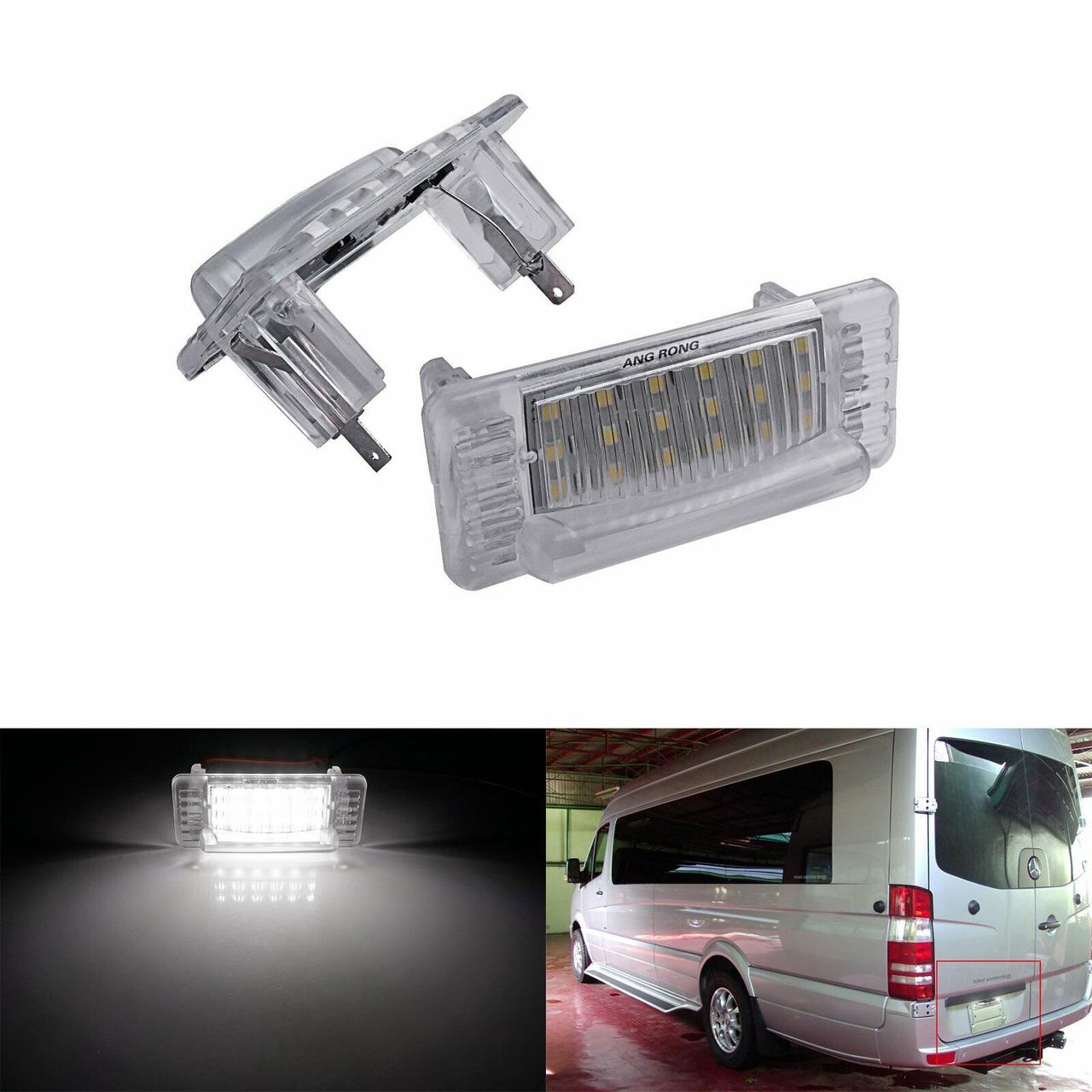Штатна LED-підсвітка номера Спрінтер Mercedes-Benz Sprinter (95-06) Volkswagen LT MK II (96-06), фото 1