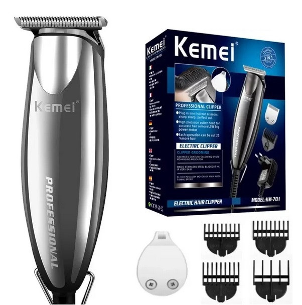 Мережева машинка для стриження Kemei KM-701, фото 1