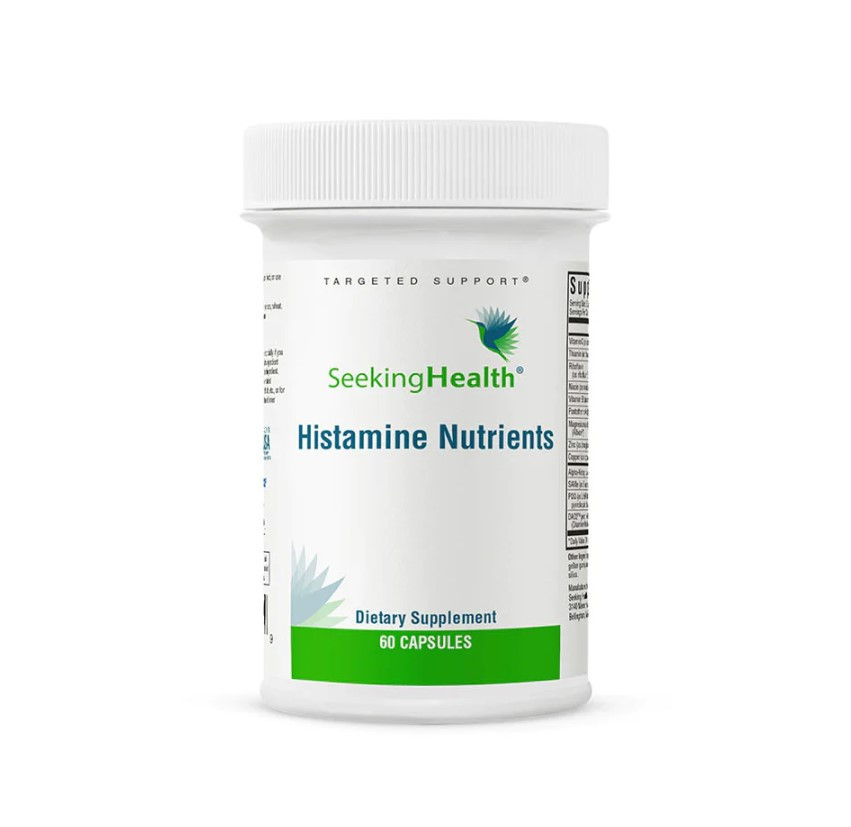 Seeking Health Histamine Nutrients (Formerly Histamine Block Plus) / Блокування гістаміну ДАО 15.000 60 капсул