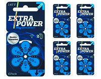 Батарейки для слуховых аппаратов ExtraPower 675 (Англия), Комплект 30 шт.