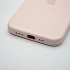 Силіконовий чохол накладка Silicon Case Full Camera для iPhone 12 Pro Max Gray Pink, фото 5