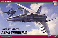 Збірна модель літака ACE COMBAT ASF-X SHINDEN II Hasegawa CW03 1/72