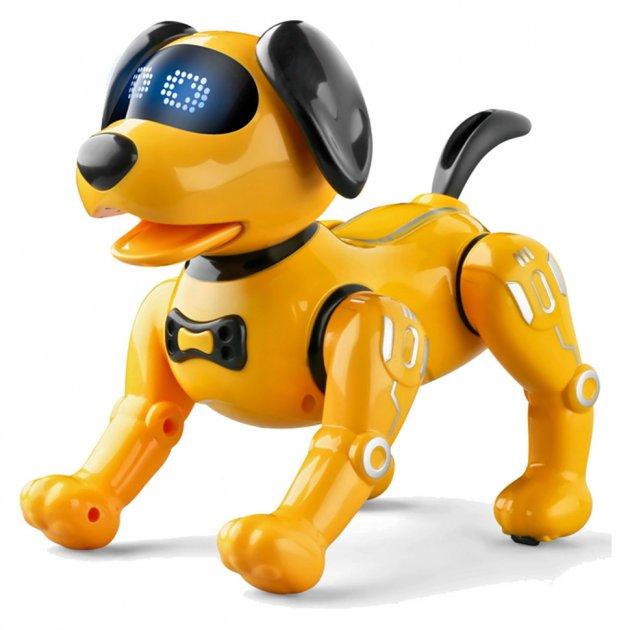 Собака на радіокеруванні Limo Toy K11 інтерактивний пес жовтий