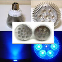 Ультрофиолетовая лампа стандартный патрон Е27 LEDLAMP UV 12*3W E27