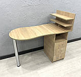 Складний манікюрний столик, колір дуб сонома V41, фото 2