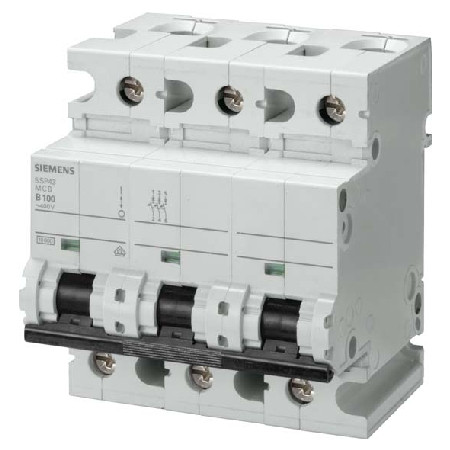 Автоматичний вимикач SIEMENS 400V 6кА 3-пол. C 125A 5SP4392-7