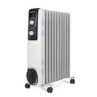 Напольный масляный радиатор Orbegozo Esp 6 секций 2 режима обогрева 1500w, Мощный электрообогреватель для дома