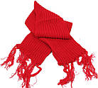 Жіночий теплий шарф Giorgio Ferretti червоний, фото 2