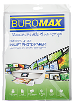 Фотопапір А4, 180г/м2., матовий, 100л. BuroMAX