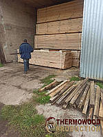 Dry pine timber Thermowood Production Ukraine