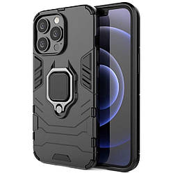 Чохол бампер Primolux Ring Armor для Apple iPhone 13 Pro - Black