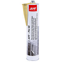 Герметик поліуретановий клейо-ущільний PU50 APP, 310ml, жовтий, 040304