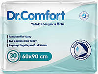 Пеленки Dr.Comfort 60х90 см 30 шт впитывающие одноразова пеленка комплект пеленок