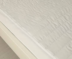 Наматрасник Объятия Морфея водоудерживающий с бортами 2 ткань микрофибра белая 70х190 см (Матролюкс-ТМ)