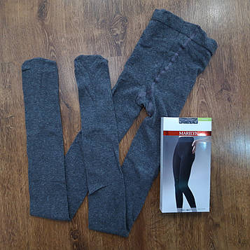 Жіночі колготки,бавовна "MARILYN COTTON" 120 ден 1/2(46-50)Сірі