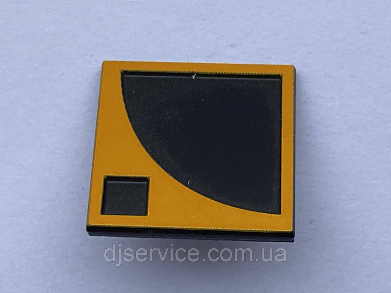 Шильдик, наклейка, логотип (metall) 25x25 mm на сітку колонки L-Acoustics