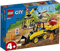 Конструктор LEGO Лего City 60252 Будівельний бульдозер