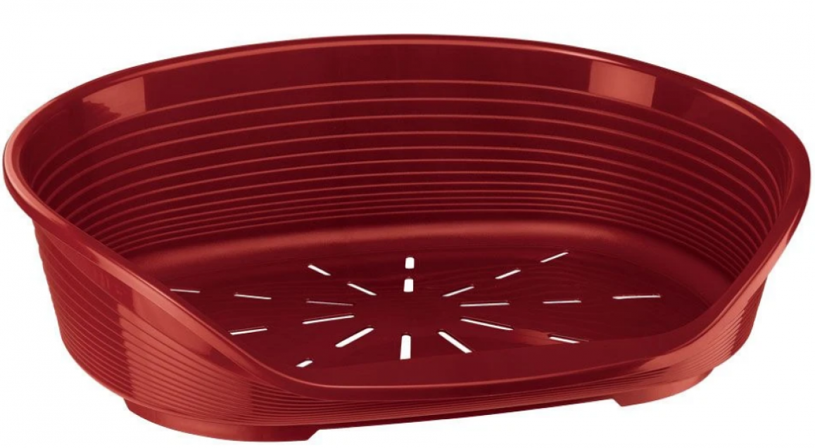 Ferplast Siesta Deluxe 6 лежак для собак ( 70,5 x 52 x h 23,5 cm) бордо