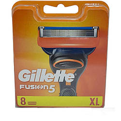 Касети для гоління Gillette Fusion Power 8 шт. оригінал