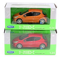 Welly. Модель 1:24 Peugeot 207 /6/ 22492W ish