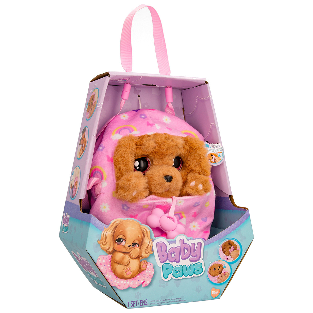 М'яка іграшка інтерактивна Baby Paws Цуценя Кокер Спанієль