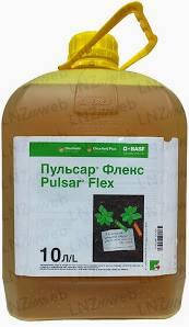 Гербіцид Пульсар Флекс 10л BASF (імазамокс, 25 г/л) гербіцид для сої, гербіцид для гороху, фото 1
