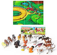 Игровой набор Фигурки домашних животных, пластиковые, M0256U\R, для детей от 3 лет, Пакунок малюка