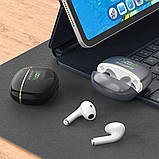 Навушники BOROFONE BW30 Cheerful true wireless BT headset Bright Metal Gray, фото 5