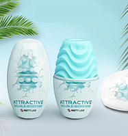 Мужской мастурбатор яйцо двусторонний Pretty Love Attractive Double-Sided EGG. Яйцо для мастурбации.