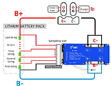 BMS плата Changfa LiFePo4 24V 8S 60/150А, фото 7