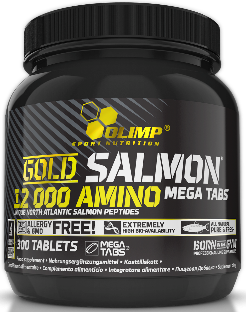 Olimp Gold Salmon 12000 Amino Mega Tabs 300 tabs