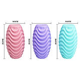 Чоловічі двосторонні мастурбатори-яйця Pretty Love Double-Sided EGG. Яйце для мастурбації. Набір із трьох штук, фото 6