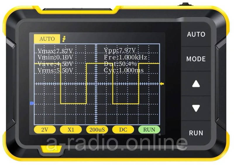 Портативний осциллограф FNIRSI DSO152 MINI (1 канал х 200 кГц)