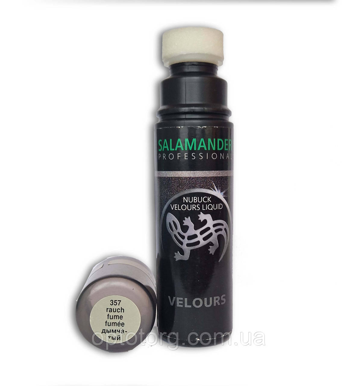 Лосьйон-фарба Димчатий для замші, нубуку та велюру SALAMANDER Profesional 75мл