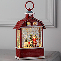 Музичний новорічний ліхтар зі снігом, фото 3