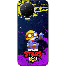 Силіконовий чохол Case для Infinix Note 12 2023 (X676C) з картинкою Бравл Карл