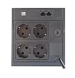 Лінійно-інтерактивне ДБЖ Powercom Raptor RPT-2000AP LCD Schuko, фото 4