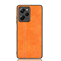 Чохол для смартфона Cosmis Leather Case for Poco X5 Pro 5G Orange