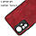 Чохол для смартфона Cosmis Leather Case for Xiaomi Redmi Note 12s Red, фото 5